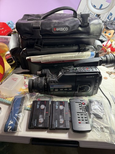 Vintage sony handycam ccd f401 - sony, ccd-f401