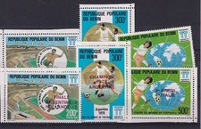TIMBRES BENIN N419/421 +