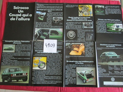 4909 volkswagen scirocco - ,