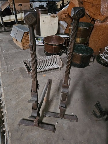 Chenet cheminée landier louis - landier,