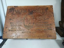 ancienne caisse boite coffret