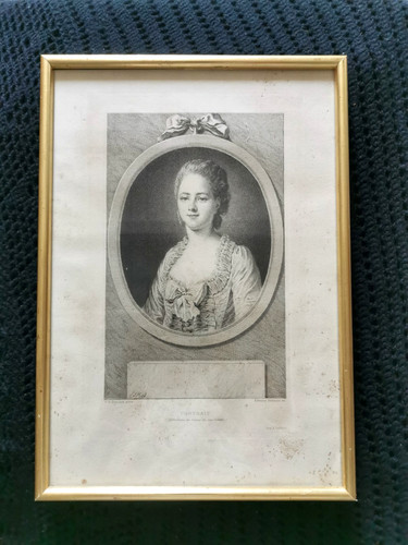 Portrait gravure lithographie - gravure,