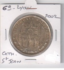 MEDAILLE TOURISTIQUE 69 LYON