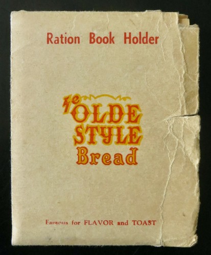 Wwii era 1943 - ration, book