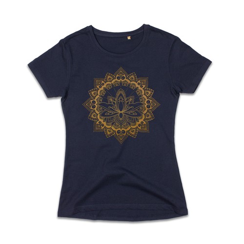 Lotus mandala shirt art girl - t,