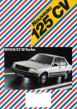 Catalogue brochure Renault 18