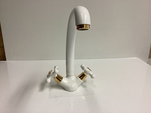 Robinet cuisine blanc - de,