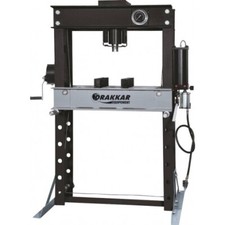 Presse d'atelier manuelle et pneumatique 45T bati boulonné