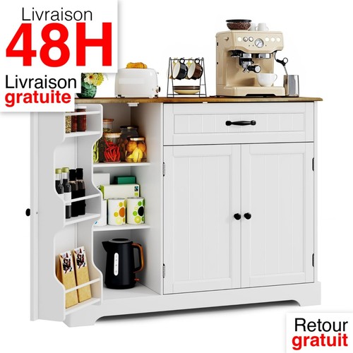 Xbro buffet vintage tiroir 3 - buffet,