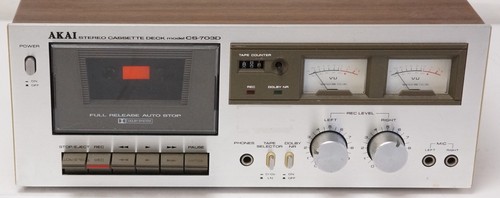 Akai stereo cassette - cassette, desk