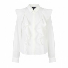 Chemisier À Volants Femme