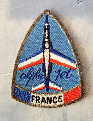 écusson patch avion alpha jet - Écusson,