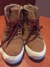 ZARA KID SUEDE BROWN  FUR