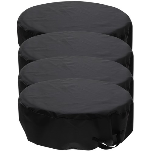 Pcs housse pneus couverture - 4,