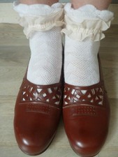 Vintage 1940's leather shoes