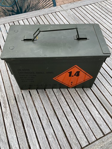 Caisse munitions militaire - caisse,