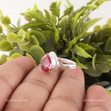 Rose Tourmaline Pierre Argent