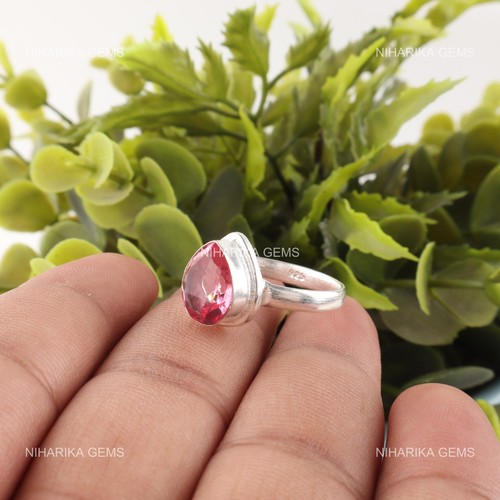 Rose tourmaline pierre - tourmaline,