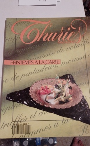 Livre cuisine thuries magazine - livre,