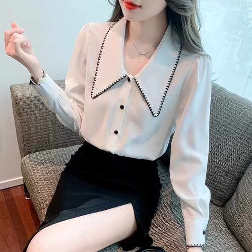 Chemise jersey chemisier femme - chemise,