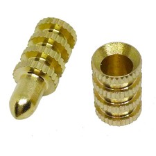Brass Table Pins w/Sockets 20