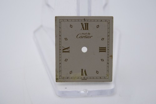Cadran beige vintage - , cartier