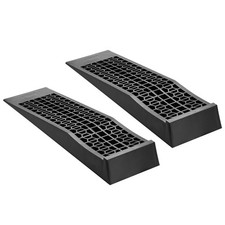 Uimoso Rampes d'accès voiture en plastique, profil bas, lot de 2, 9072 kg