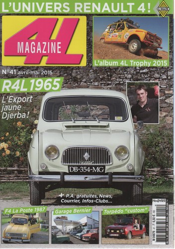 Magazine renault 4 - magazine,