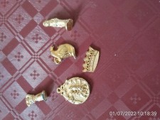 Fèves lot Dorées A L'or Fin 