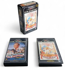 Coffret 2 VHS Luis Mariano – À la Jamaïque / 4 Jours à Paris – Version FR SECAM