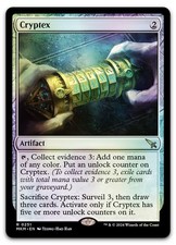 mtg magic Cryptex foil ENGLISH