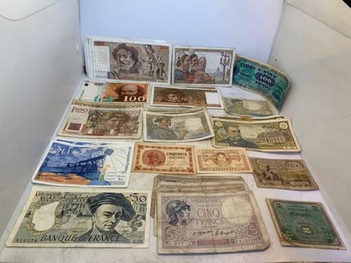 Lot ancien billet - lot,