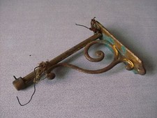 Patte de fixation électrique murale pour lampe luminaire type Art Déco de 14 cm