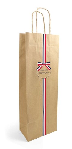 Sacs bouteille vin - 50, papier