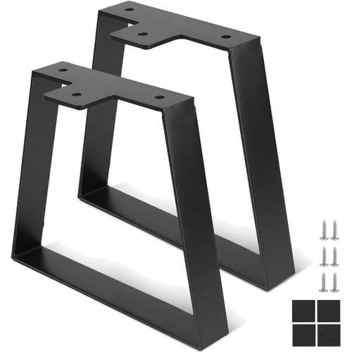Pieds table noir lot - -, 2