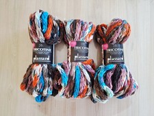 LOT DE 3 PELOTES DE LAINE MARQUE PLASSARD TRICOTINE