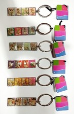 ⭐⭐⭐Collection Complète de 12 Portes clés métal Diddl NEUF. Étiquettes Numérotées