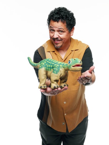 Caleb chung with - caleb, pleo