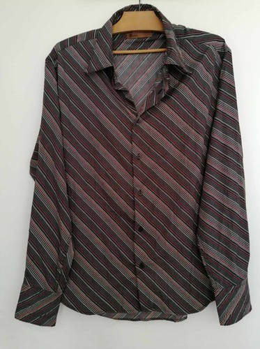 Chemise grise rayures - grise, à