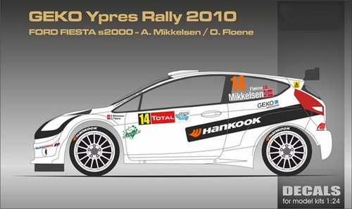 Decals fors fiesta - 1/24,