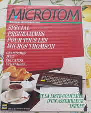 1986 revue n°4 microtom micros thomson