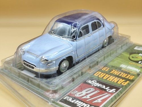 Panhard pl17 berline - berline, bleu
