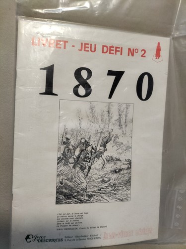 1870 livret jeu defi - defi, n°2