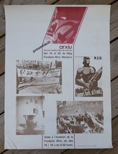 Affiche originale politique