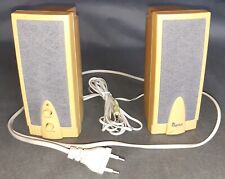 2 anciennes petites enceintes