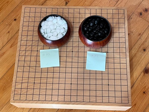 Ancien jeu société en - jeu, go