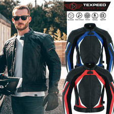 Veste De Moto En Cuir Sportive