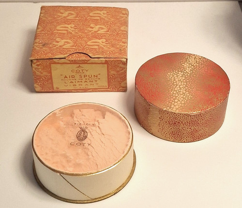 Boîte poudre ancienne - boîte, à