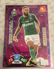 Carte n°441 GARDE-FOU YANN M'VILA SAINT-ETIENNE ASSE PANINI ADRENALYN 2020 2021