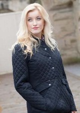 Veste matelassée bleue taille